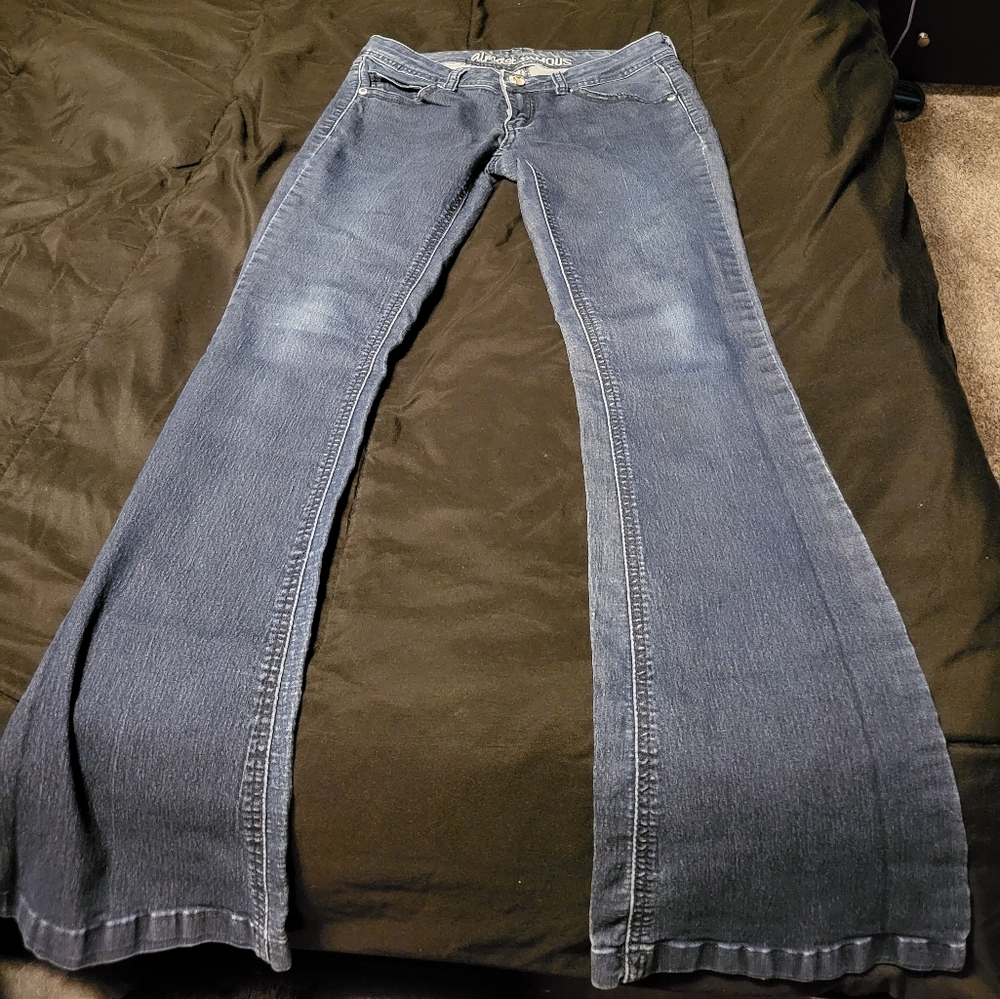 Juniors Almost Famous Low rise Flare jeans